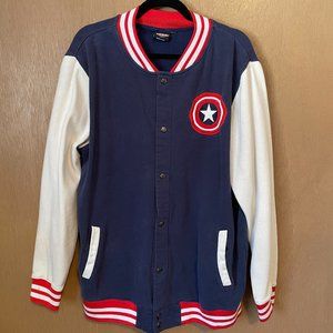 Marvel Captain America Varsity Jacket
